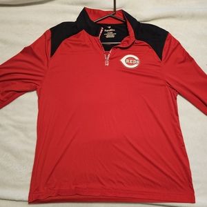 Cincinnati Reds xl long sleeve cool base pullover